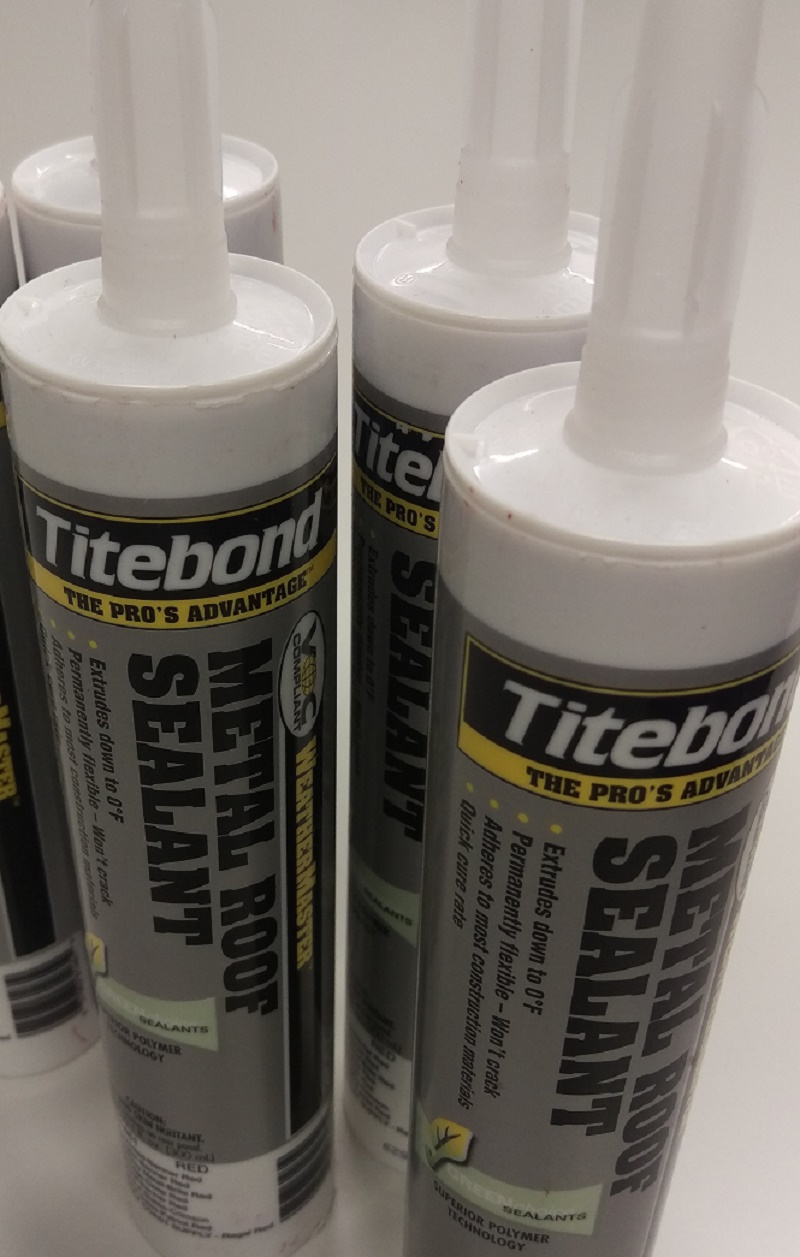 titebond metal roof sealant 3 - Sheet Metal Supply
