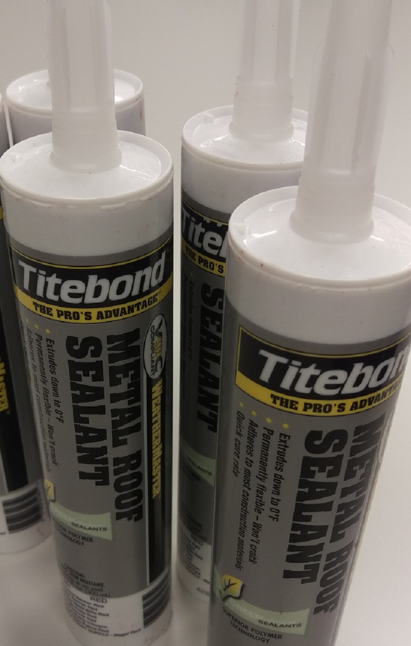 Titebond Metal Roof Sealant Color Chart